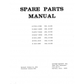 Mooney M-20B-C-D-E 1961-1964 Spare Parts Manual